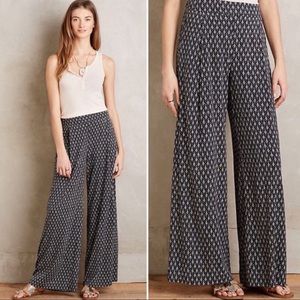 Anthropologie elevenses Kaimana palazzo pants